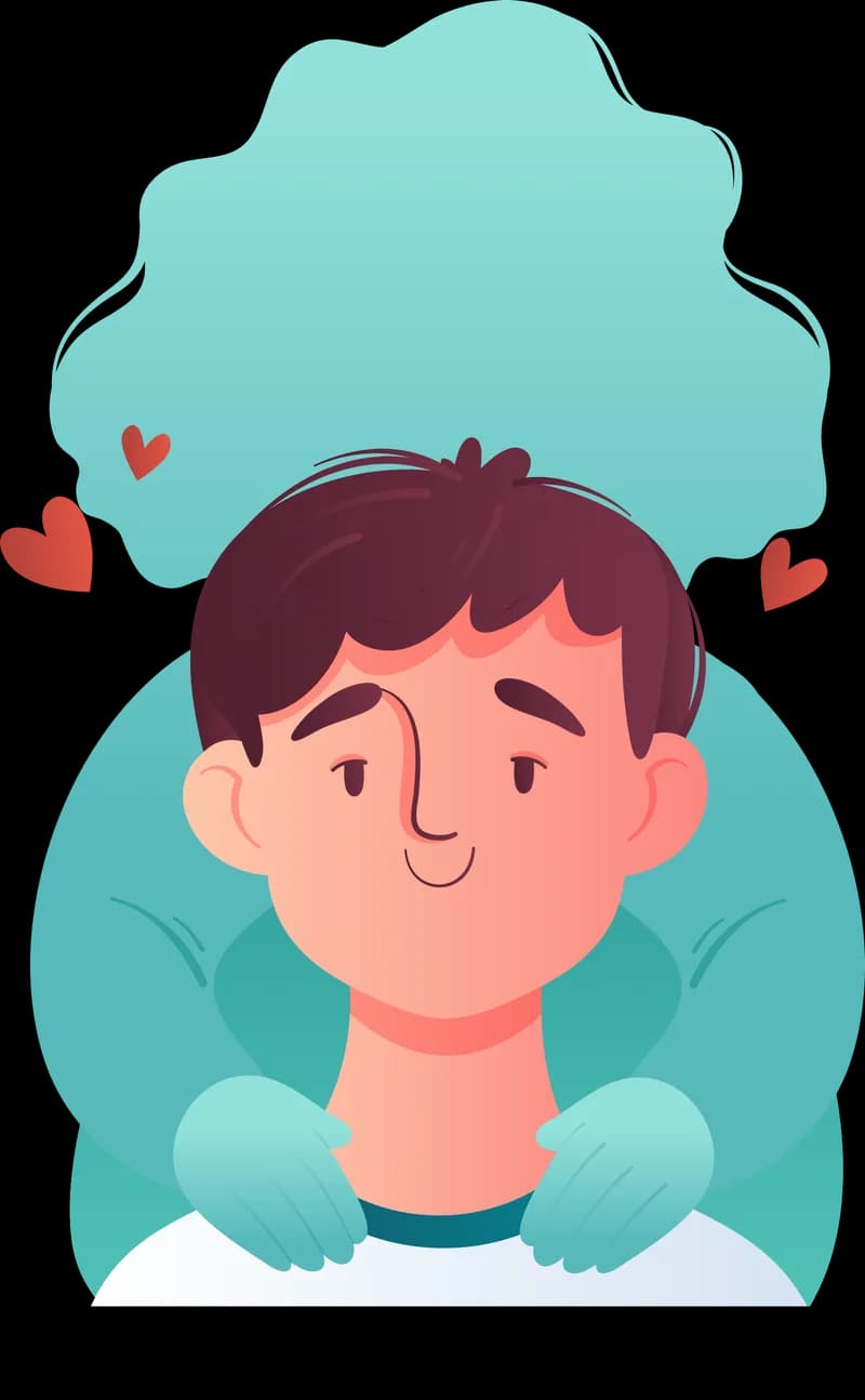 Ilustración de personas acompañándose